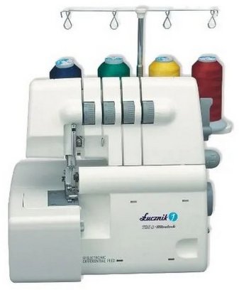 Lucznick 720D, 4-nitný overlock.